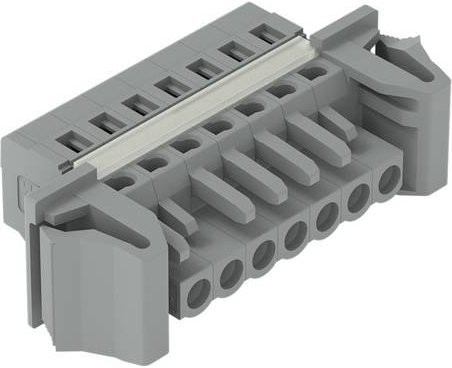 WAGO 231-106/125-000 Federleiste Grau 50 Stück - Bild 1