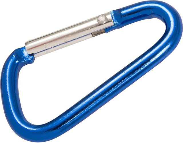 Conacord Karabinerhaken aus Aluminium in Blau, Durchmesser: 5 mm, Länge: 50 mm - Bild 1