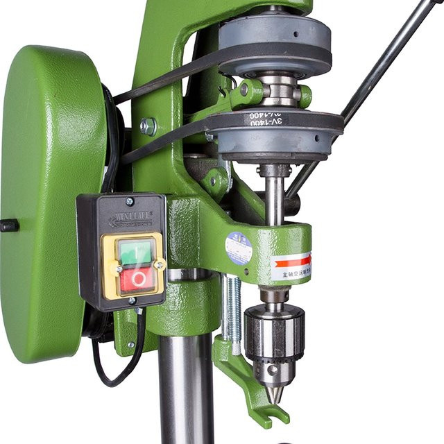 Elektrische Gewindebohrmaschine LZHZXY in Grün mit variabler Geschwindigkeit und Handrad-Einstellung für M2/M3, Tischbohrmaschine B: 310,0 cm, T: 215,0 cm - Bild 1