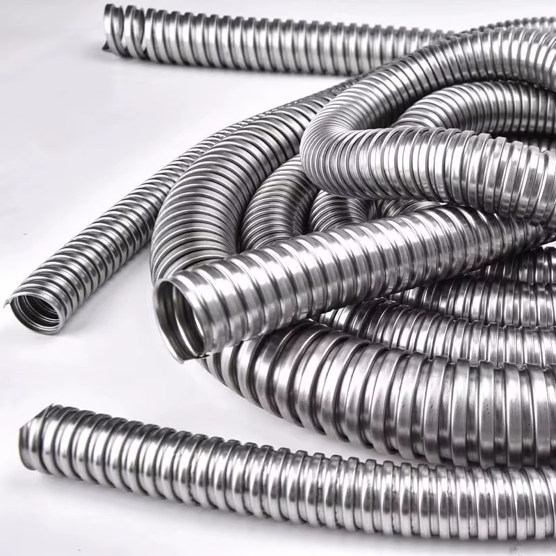 Wellrohr aus 304 Edelstahl in Silber für Kabelschutz und Drahtleitung, Durchmesser: 4-100 mm, Länge: 1-3 m - Bild 5