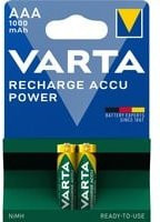 Varta Recharge Accu Power AAA Micro Akku NiMH 1,2 V 1000 mAh, 2er Pack - Bild 1