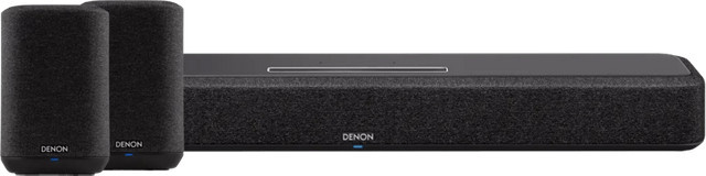 Denon Home Soundbar 550 Surround-Sound-Set in Schwarz mit Wi-Fi und Bluetooth - Bild 1