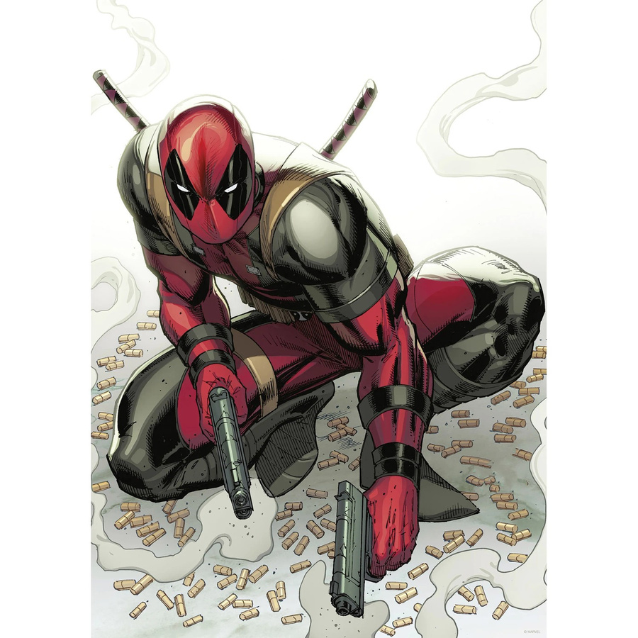 Komar Wandbild Marvel Deadpool Bullets in Rot, B: 50 cm, H: 70 cm - Bild 2