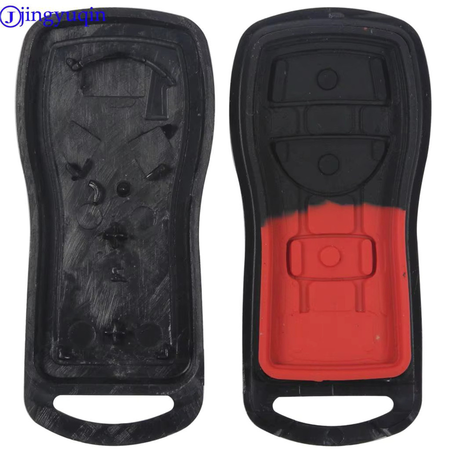 Jingyuqin X1 X5 Remote Entry Auto Schlüssel Fob Shell Abdeckung für Nissan Armada Xterra Pathfinder Frontier Quest Titan Murano in Schwarz - Bild 5