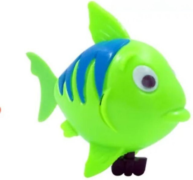 Fashnics Ketten-Bade-Spielzeug, Schwimmende Schildkröte Clownfisch Frosch, Uhrwerk, ab 14 Jahren - Bild 1