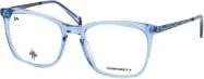 HUMPHREY´S 581125 Korrektionsbrille, Vollrand, quadratisch, blau, Damen - Bild 1