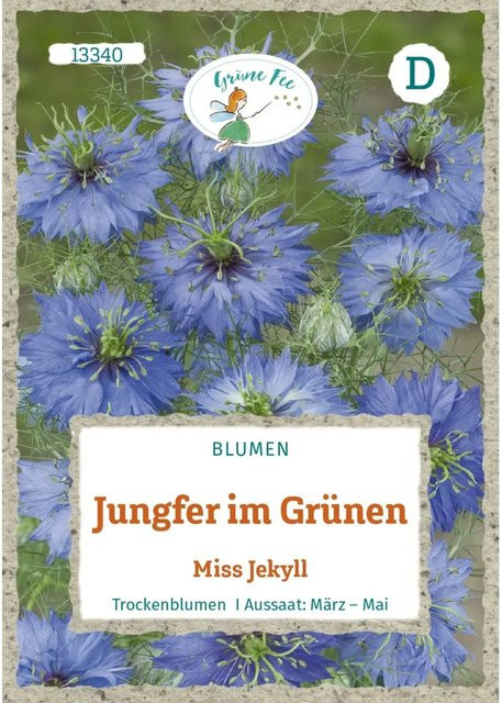 Grüne Fee Jungfer Im Grünen Miss Jekyll Saatgut für Beete und Rabatten - Bild 1