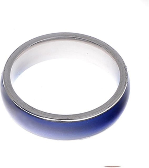 Edelstahl-Ring, Bunt, Unisex, 17mm, gray - Bild 1