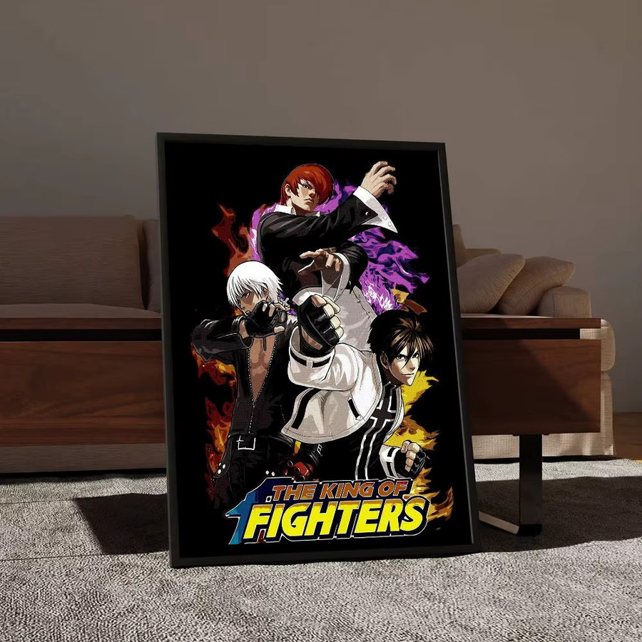 Vintage Poster The King Of Fighters Klassische Kunstwerke auf Papier in White und Multicolour - Bild 5