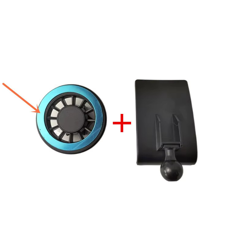 Magnetische Smartphone-Halterung aus ABS-Material für Porsche Macan (2014-2021) und Cayenne (2018-2022) in Schwarz - Bild 2