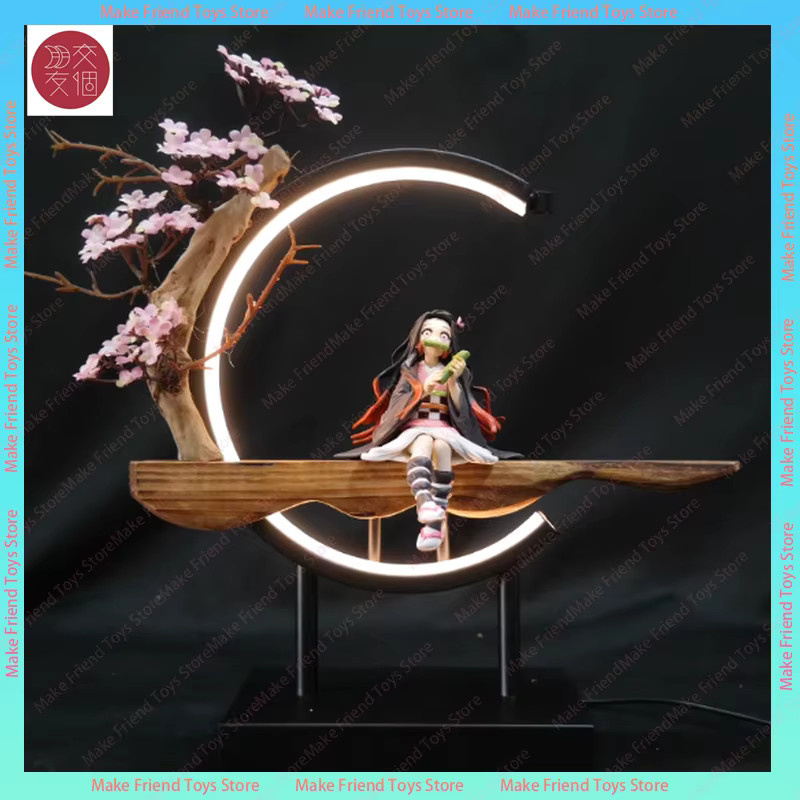 Bandai Demon Slayer Nezuko Kamado Led Nachtlicht, Mehrfarbig, Remote Control - Bild 1