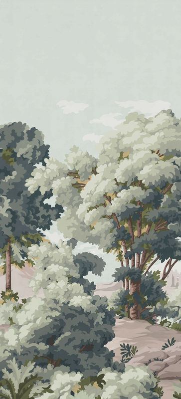 Isidore Leroy Tapete Vallée des Peintres Mural mit Natur- und Landschaftsmotiv in Mehrfarbig - Bild 2