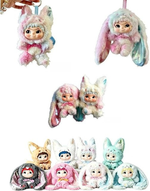 WAKUKU Mao Tide Fun Party Is Wow Cool Zweite Generation, Plüsch-Kaninchen-Mystery-Box, Plüsch / Textil, Bunt / Mehrfarbig - Bild 1
