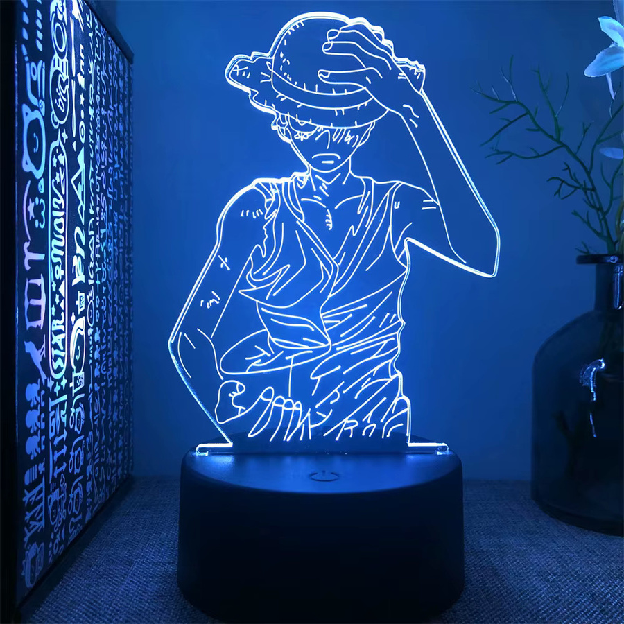 Bandai One Piece Nachtlichter, Actionfigur, LED, Farbwechsel - Bild 2