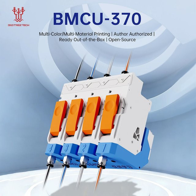 BIGTREETECH BMCU-370 AMS MMU Upgrade für Bambu Lab P1P P1S A1 A1 MINI zur Unterstützung der automatischen Nachfüllung für Multicolour FDM-Drucke - Bild 1
