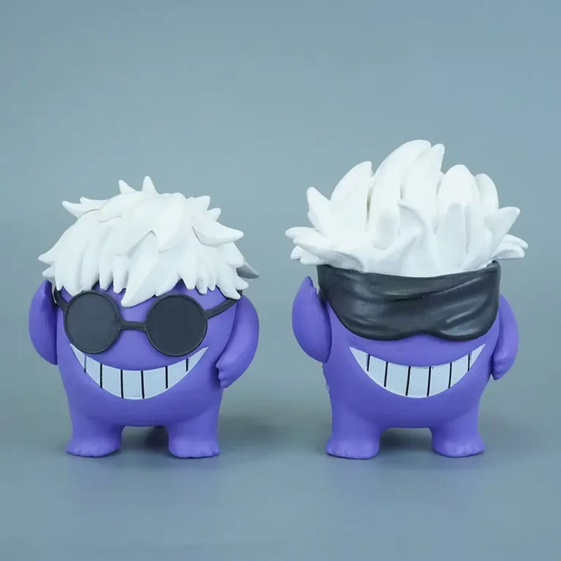 Bandai Pokemon Gengar Anime Figur in Lila, PVC Statue als Sammlerstück und Modellspielzeug, Höhe: 8 cm - Bild 2