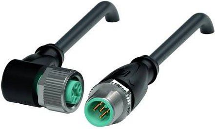 Pepperl+Fuchs 240776-100027 Sensor-Aktor-Steckverbinder konfektioniert in Schwarz mit 5 Polen und 3 m Kabellänge - Bild 1