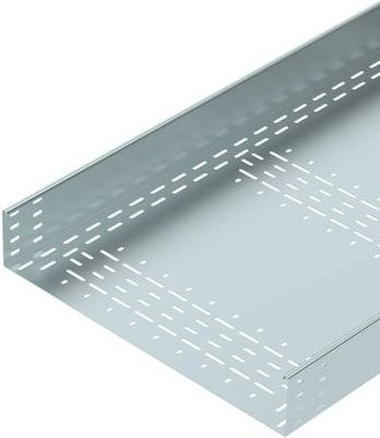 OBO Bettermann Kabelrinne 6061991 in Silber, B/H/L: 60,0 x 11,0 x 300,0 cm - Bild 1