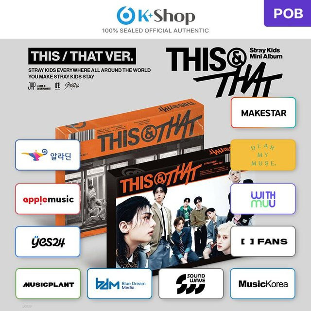 Stray Kids THIS & THAT Standard-Version Musikalbum in Multicolour - Bild 1
