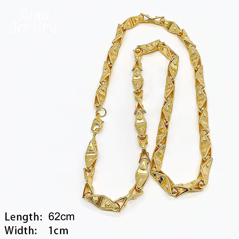 HIPUNK Halskette, 18K vergoldet, Gold, Herren, 60,96 cm - Bild 4