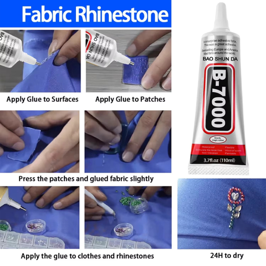 B7000 Flüssigkleber Transparent für Schmuck, DIY-Bastelarbeiten und Reparaturen - Bild 5