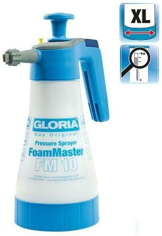 Gloria FoamMaster FM 10 Drucksprühschaumgerät mit 1 l Füllmenge und Schaumpatronenset - Bild 2