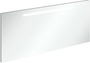 V&B LED-Badspiegel MORE TO SEE ONE in Weiß, B/H/T: 140 x 60 x 3 cm, 12 W, IP44 - Bild 1