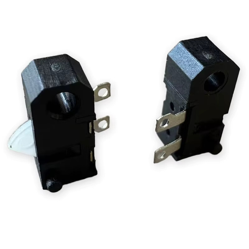 20er Set KFC-V-116 Micro Motion Erkennung Schalter in Schwarz, Selbst-Reset Endschalter, B/T/H: 10 x 3,8 x 6,6 mm - Bild 2