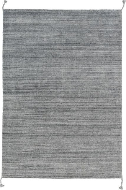 Teppich SCHÖNER WOHNEN ALURA in Grau, modern und abstrakt, B/T: 240 x 170 cm, aus Wolle und Viscose, fußbodenheizung geeignet - Bild 1