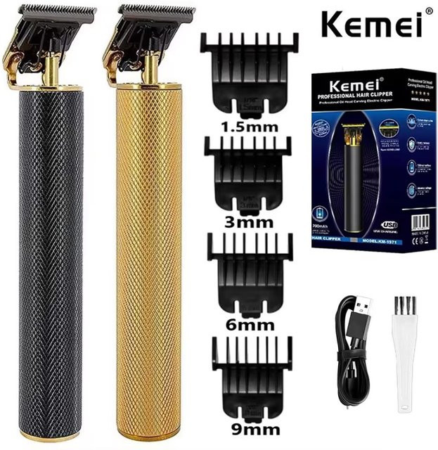 Kemei KM-1971 Haarschneidemaschine, Herren, Gold - Bild 1