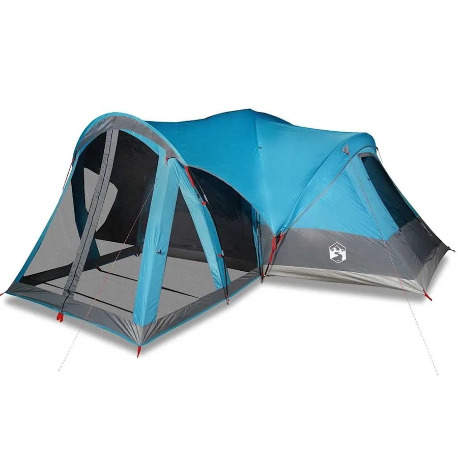 Furnicato Familienzelt Tipi Blau H x B x T: 196 x 490 x 459 cm - Bild 2