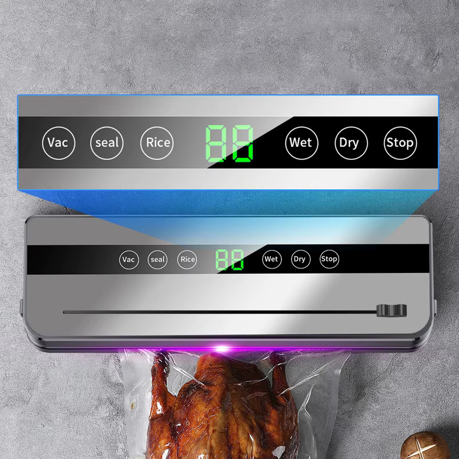 Lpnove Automatischer Haushalts-Vakuumierer mit 120 W und 65 kPa für Fleisch, Gemüse und Lebensmittel - Bild 5