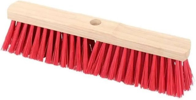 Galaflor Saalbesen mit Elaston Borsten in Rot, Breite: 40 cm - Bild 1