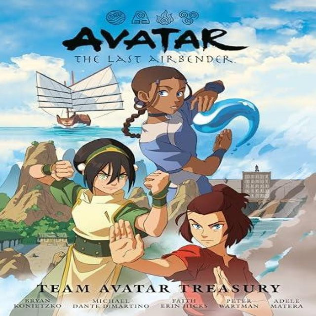 Avatar Der Herr der Elemente Team Avatar Schatzkammer Bibliotheksausgabe von Faith Erin Hicks, Hardcover - Bild 1