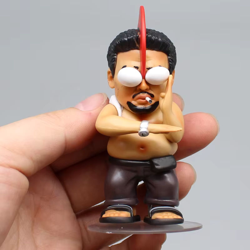 Bandai Superman Katze Kawaii Kung Fu Modellfigur aus Kunststoff, mehrfarbig, Höhe: 9 cm - Bild 6