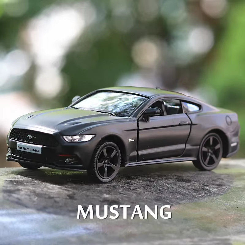MAKEDA Ford Mustang GT Spielzeugauto, Modell Replik, 1:36, Metall, ab 3 Jahren - Bild 2