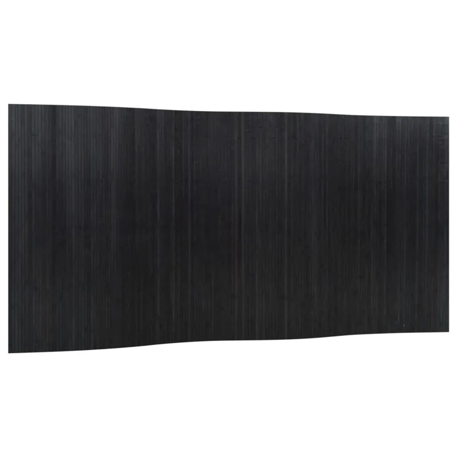 vidaXL Paravent aus Bambus in Schwarz, Breite: 400 cm, Höhe: 165 cm - Bild 2