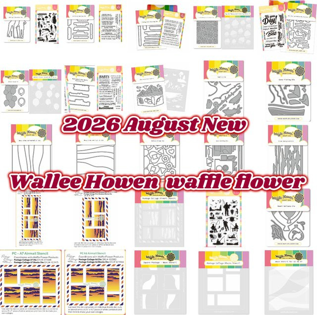 Airmail Cloud Sentiments Waffelblumen Metall-Stanzformen in Silber für DIY-Grußkarten - Bild 1