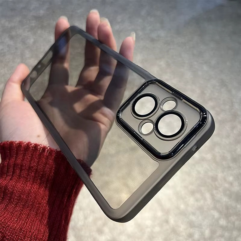Stoßfeste Schutzhülle für Realme C67 4G (RMX3890) in Transparent - Bild 2