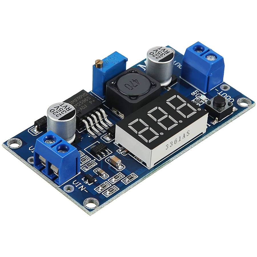 LM2596S DC-DC-Abwärtswandler Einstellbarer Spannungsregler Leistungsmodul Blau, 2 A - Bild 2
