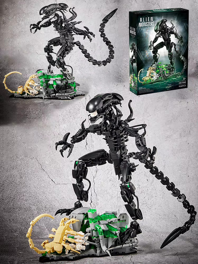 FINGERROCK Alien Monster Roboter Bausteine, ab 8 Jahren - Bild 6