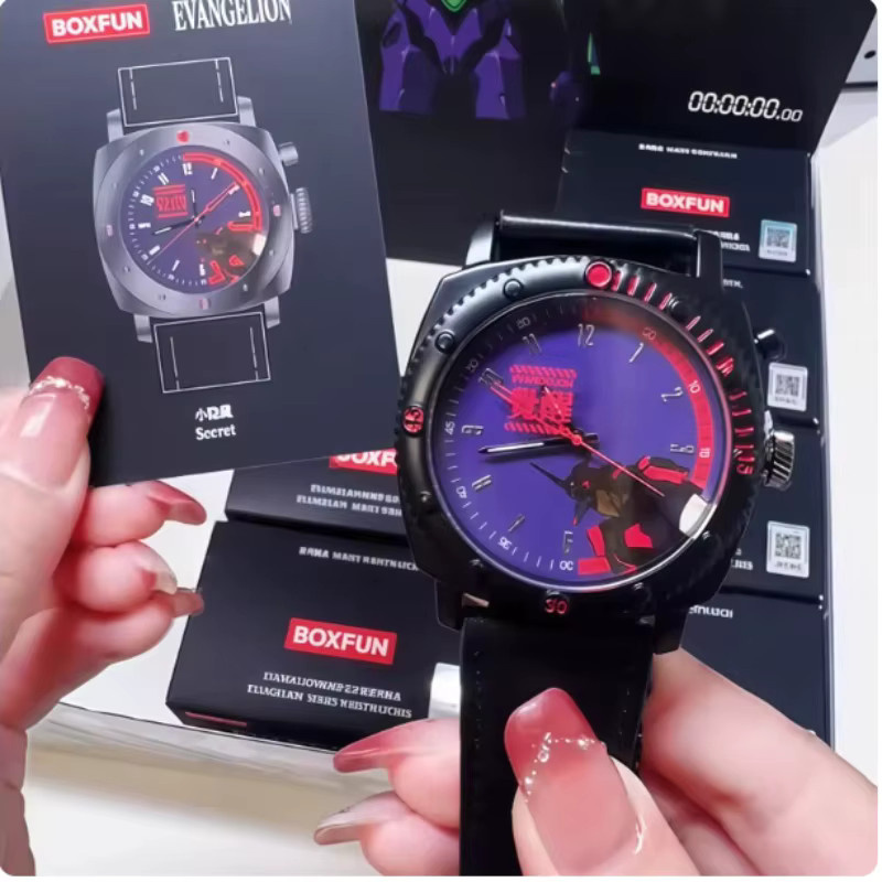 BANDAI Neon Genesis Evangelion Time Completion Plan Serie Uhr, Blind Box, Anime-Charakter-Modell Spielzeug - Bild 5