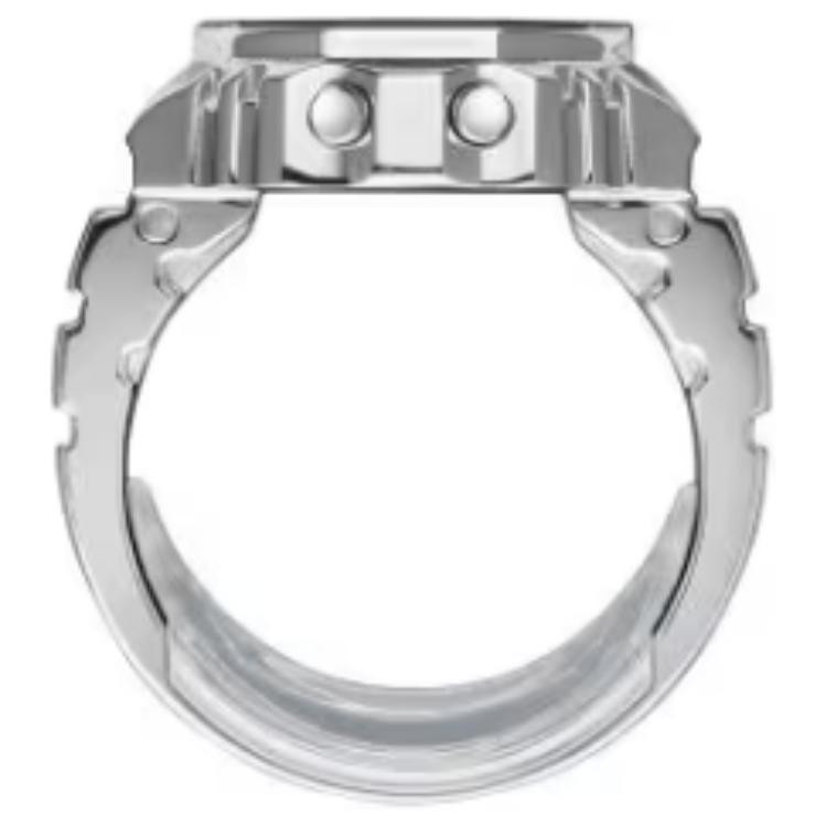 CASIO Ringuhr Edelstahl, Silber, Unisex - Bild 5