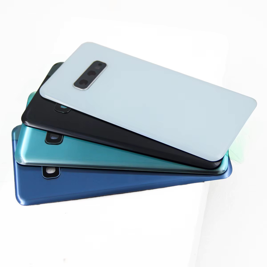 Samsung Galaxy S10E G970 Ersatz-Rückgehäuse Rückabdeckung in Silber inklusive Klebstoff - Bild 2