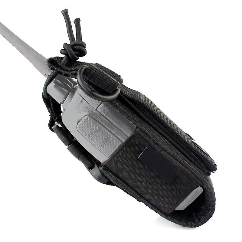 Gmarty Multifunktionales Radio-Walkie-Talkie-Halter Set MSC-20C Universaltasche aus Nylon in Schwarz für UV-5R TYT ICOM - Bild 2