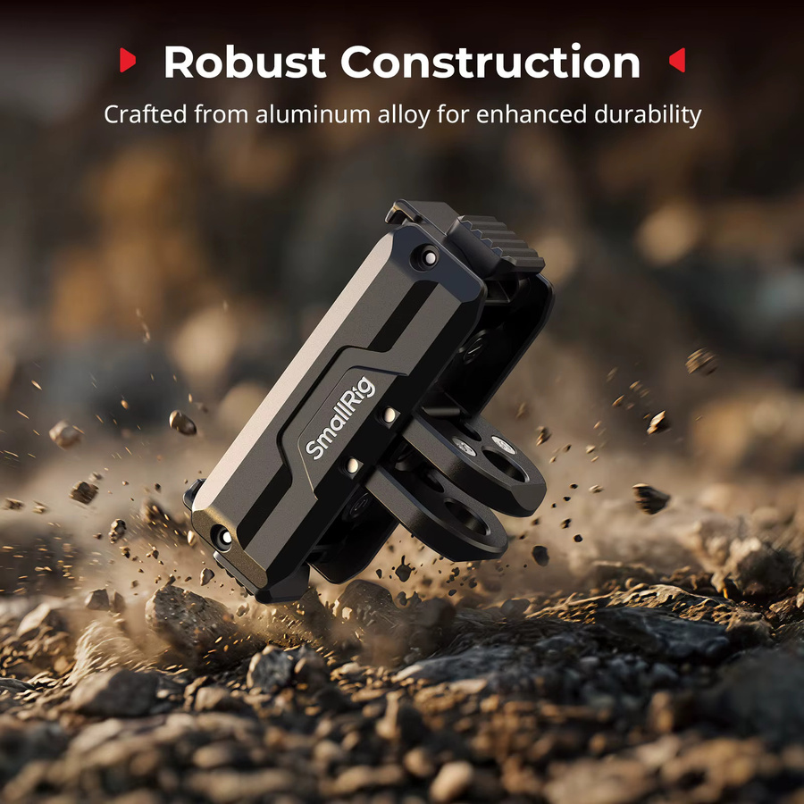SmallRig Dual-Mount-Unterstützung mit magnetischem Schnellwechsel für DJI Osmo Action 6 und DJI Osmo Nano 5890, Schwarz - Bild 6