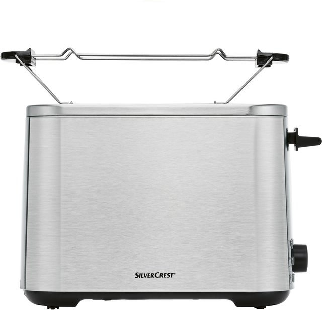 SILVERCREST Toaster Edelstahl Doppelschlitz STE 850 E1 / SOTE 850 E1 in Silber - Bild 1