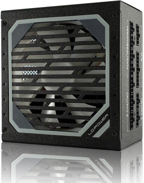 LC-Power LC6550M V2.31 ATX PC-Netzteil, 550 W, 80 Plus Gold, Schwarz - Bild 1