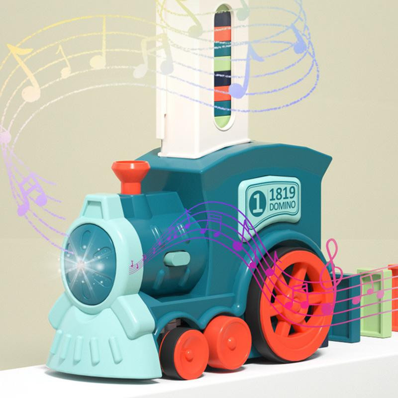 Linyi toy Domino Zug Auto Elektrisch ab 3 Jahren - Bild 1