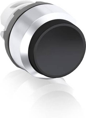 ABB MP3-30B Drucktaster-Frontelement in Schwarz mit IP66 Schutzart, Breite: 28 mm, Höhe: 11,5 mm - Bild 1